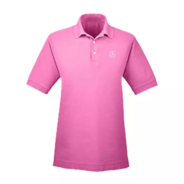 Mer Mens Everyday Short-Sleeve Cotton Po - Mercedes-Benz (1443825-06)