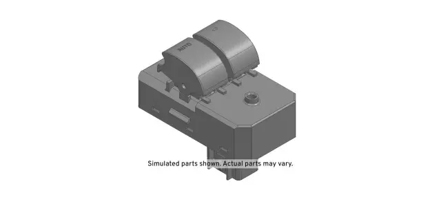 84806723 - Body: Window Switch for Chevrolet: Express 1500, Express 2500, Express 3500, Express 4500 | GMC: Savana 1500, Savana 2500, Savana 3500, Savana 4500 Image