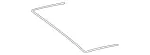 2047830296 - Sliding Roof: Seal for Mercedes-Benz Image