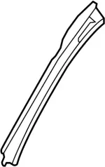 763944GA0A - Body: Inner Windshield Pillar for Infiniti Image