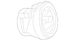 2058301154 - Heating and Ventilation: Air Vent for Mercedes-Benz Image
