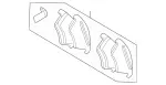 84204420 - : Disc Brake Pad Set Rear for Mercedes-Benz Image