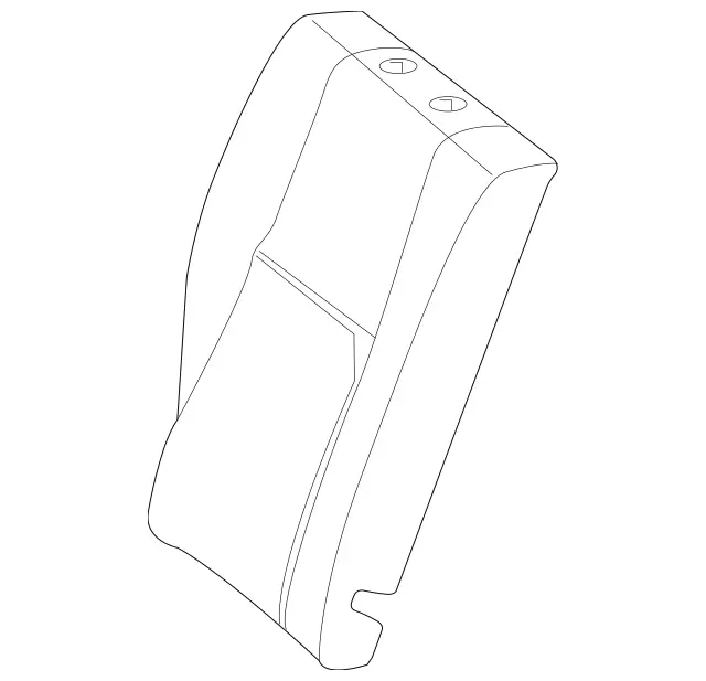 2139209801 - Rear Seat: Padding, Rr Seat Backrest for Mercedes-Benz: E53 AMG, E63 AMG S Image image