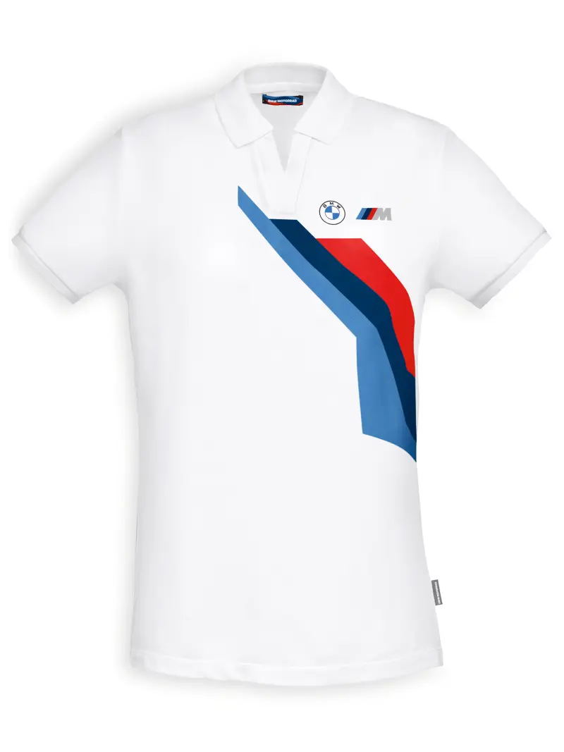 WOMENSMOTORSPORTPOLOSHIRTWHITE - : Womens Motorsport Polo Shirt - White for BMW-Motorrad Image