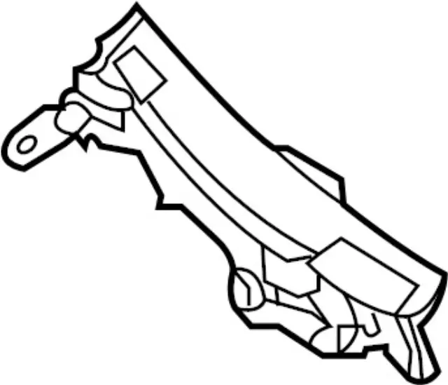 668621BA0A - Body: Cowl Grille for INFINITI: EX35, EX37, QX50 Image