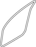 769221MA0C - : Body Weather-Strip for INFINITI: M35h, M37, M56, Q70, Q70L Image
