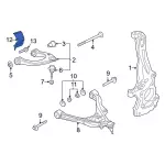 MB3Z3D072E - : Suspension Control Arm Heat Shield for Ford: Bronco Image