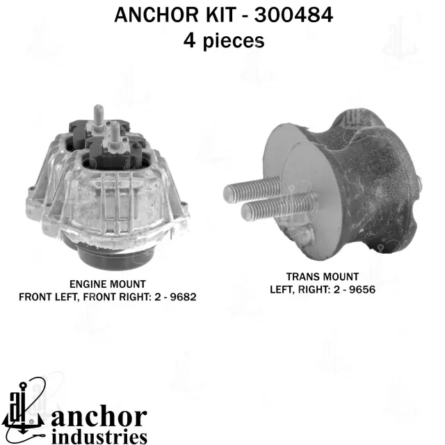 300484 - : Anchor Engine Mount Kit for Anchor Image