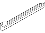 XR3Z6310121AA - Body: Rocker Panel for Ford: Mustang Image