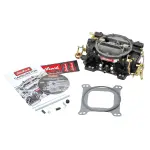 14053 - : Performer Series 600 CFM Carburetor with Manual Choke in Black (non-EGR) for Edelbrock Image