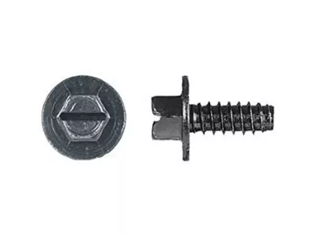 N804376S307 - Body: License Bracket Screw for Ford Image