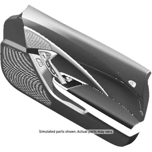 23273588 - Body: Door Trim Panel for Chevrolet: Corvette Image