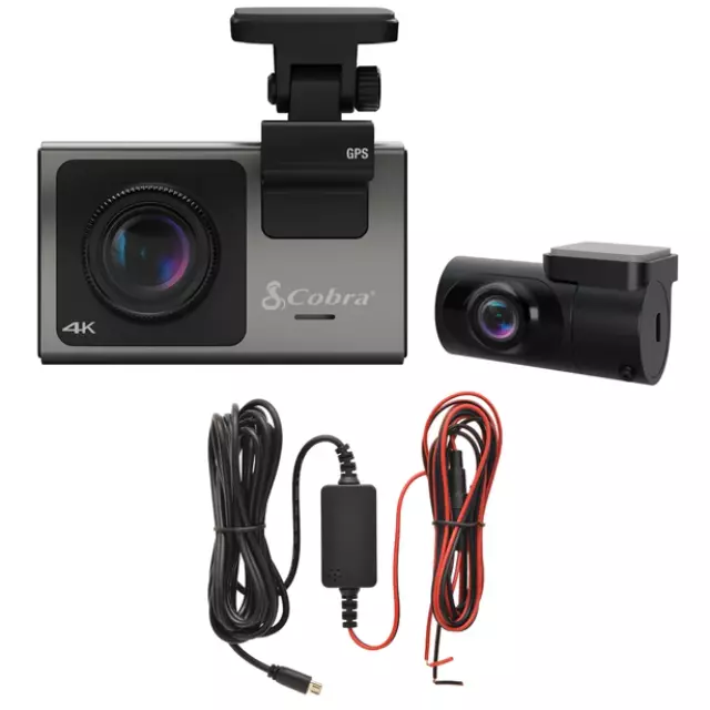 68654793AA - : Cobra 4K Connected Dash Camera for Affiliated Accessories Image