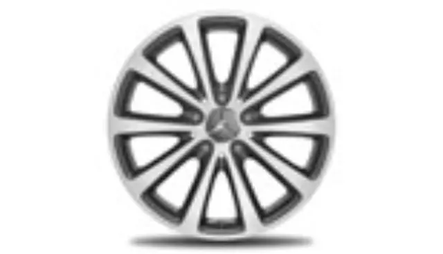 21340113007X21 - : Wheel 10-Spoke 43.2 Cm (17 Inch), High-Sheen for Mercedes-Benz Image