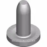 11561796 - : Front Fender Center Bolt for GM Image