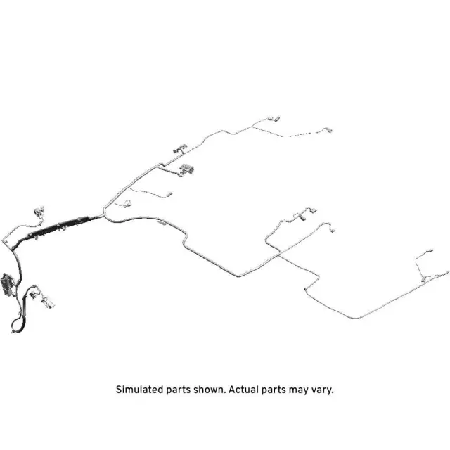 84315430 - : Headlining Trim Panel Harness for Chevrolet: Silverado 1500, Silverado 2500 HD, Silverado 3500 HD | GMC: Sierra 1500, Sierra 2500 HD, Sierra 3500 HD Image