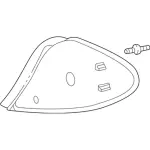 3F1Z13404DA - Electrical: Tail Lamp Assembly for FORD Image