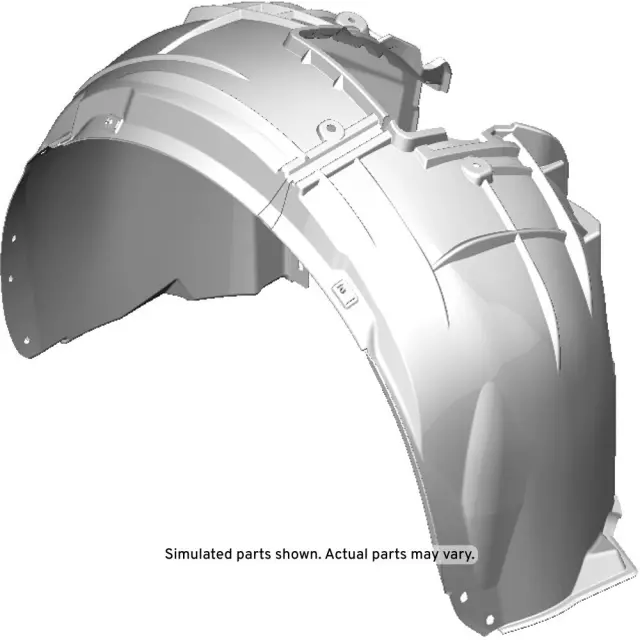 84010409 - Body: Fender Liner for Cadillac: ATS Image