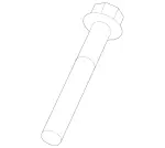 3990730564 - : Cap Screw for Mercedes-Benz Image