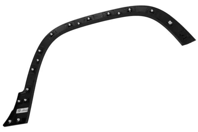Black Front Driver Side Wheel Opening Molding - GM (84446089)
