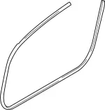 76921JJ50A - : Opening Trim for INFINITI: G37, Q60 Image