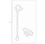 164820169764 - Electrical System: Camera for Mercedes-Benz Image