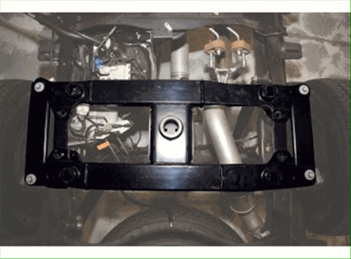 HC3Z5F057B - Towing: Hitch Prep Package, 5th Wheel / Gooseneck for Ford Image