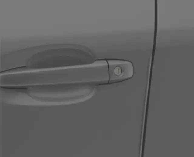 SOA801P000EN - Exterior: Door Edge Guard Kit - Dark Gray Metallic FORESTER for Subaru Image