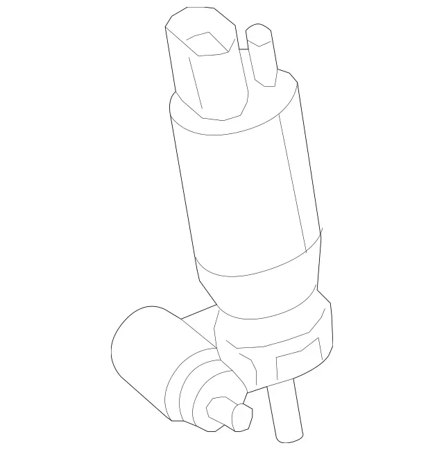 2318660021 - Windshield Washer, Emergency Equipmt: Centrifugal Pump for Mercedes-Benz: Maybach S550, Maybach S560, Maybach S600, Maybach S650, Metris, S450, S550, S550e, S560, S600, S63 AMG, S65 AMG, SL400, SL450, SL550, SL63 AMG, SL65 AMG Image image