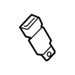 BL3Z15611B70AC - Electrical: Buckle for Ford: F-150 Image