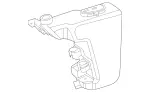 2238690400 - Emergency Equipment Windshield Washer System: Liquid Reservoir for Mercedes-Benz Image