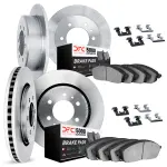651472142 - : DFC Rotors with 5000 Advanced Brake Pads includes Hardware for DYNAMIC FRICTION Image