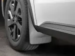 110136120197 - : Black MudFlap No-Drill DigitalFit® MudFlap Kit for WeatherTech Image