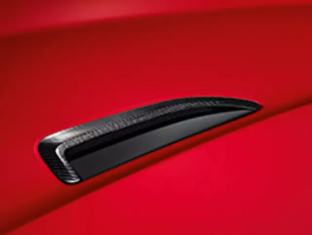 T2R25193 - Exterior: Bonnet Louvre, Silver Weave Carbon Fiber for Jaguar Image