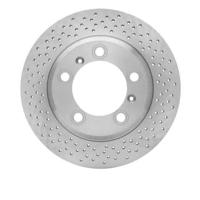62002044 - Brakes &amp; Brake Parts: Disc Brake Rotor - Drilled for DYNAMIC FRICTION Image