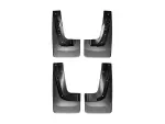 110047120047 - : Black MudFlap No-Drill DigitalFit® MudFlap Kit for WeatherTech Image