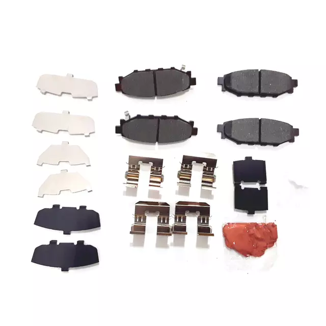 26696FJ000 - : REAR BRAKE PAD SET W/HARDWARE &amp; SHIMS for Subaru Image