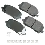 ACT884A - : Akebono ProACT Ultra Premium Ceramic Disc Brake Pad Kit for AKEBONO Image