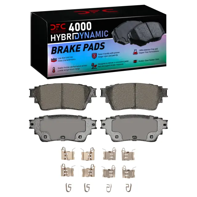 4000220002 - Brakes &amp; Brake Parts: Disc Brake Pad Set for DYNAMIC FRICTION Image