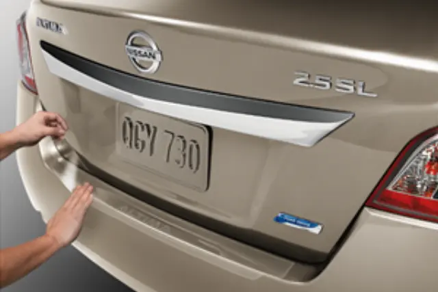 999T6UZ000 - Exterior: Bumper Protector, Rear for Nissan Image