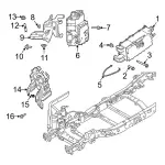 W721170S450L - Electrical: Voltage Reg Screw for Ford Image