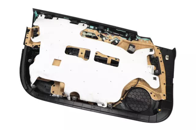 Jet Black Front Passenger Side Door Trim - GM (23350523)