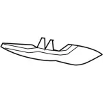 7T4Z7831010AA - Body: Rear Trim for Ford: Edge | Lincoln: MKX Image