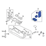 7E5Z5406024AA - Body: Lid Assembly for Ford: Fusion Image