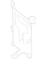 2515453940 - : Holder for Mercedes-Benz: R320, R350, R500 Image