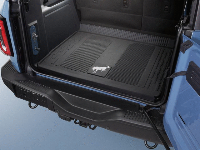 M2DZ58047A74BA - : Cargo Area Liner W/ Bronco Logo - 4Dr for Ford: Bronco Image