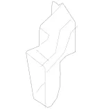 4478850063 - : Inner Support Duct for Mercedes-Benz Image