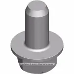 11546400 - : M10x1.5x20 Air Conditioning Tube Bracket Bolt for GM Image