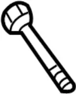4896663Y10 - Steering: Jacket Bolt for Infiniti Image