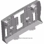 42766663 - : Front License Plate Bracket for GM Image